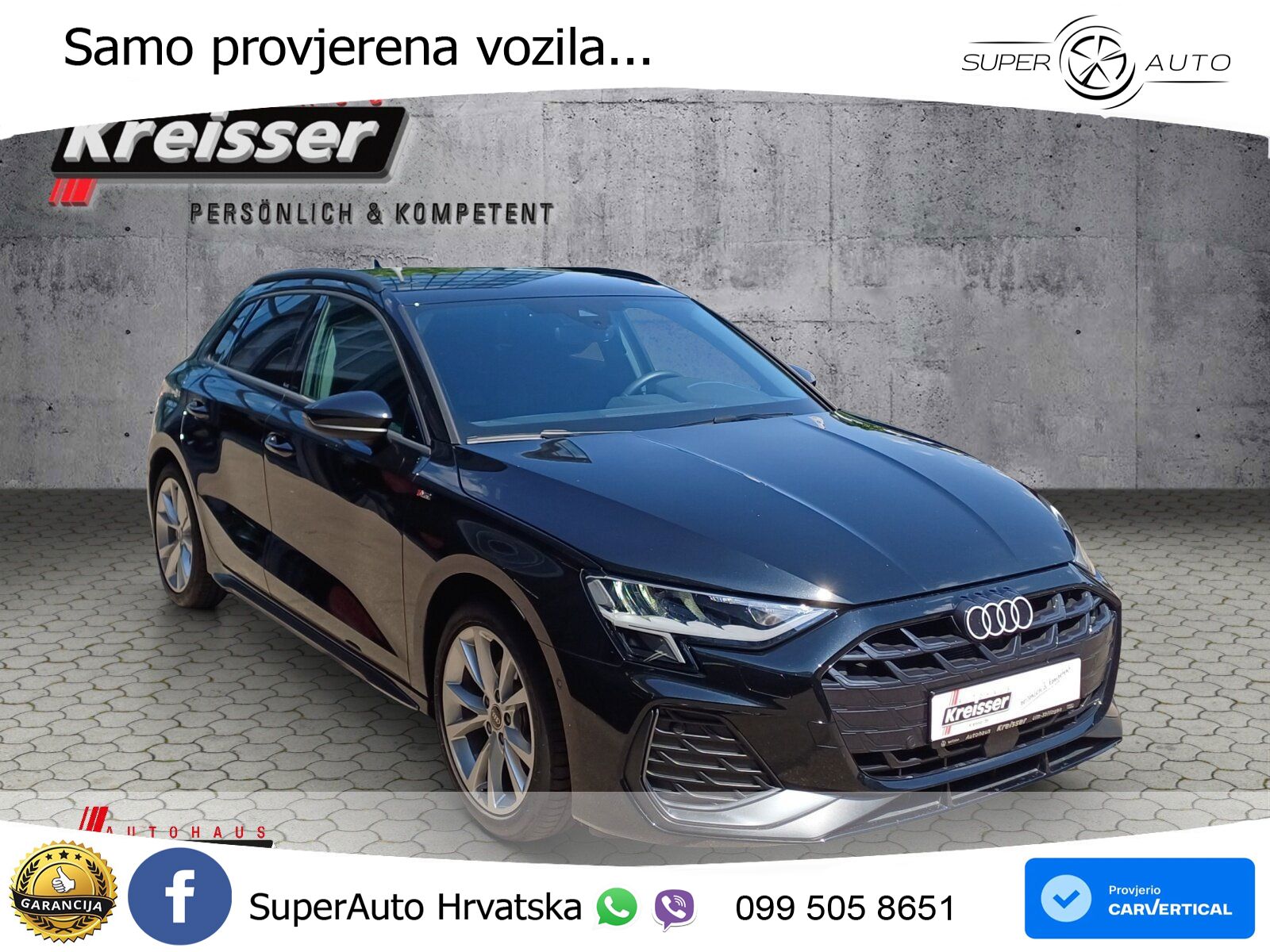 Audi A3 35 TFSI (150 KS) S tronic S line LED+GR SJED+ACC