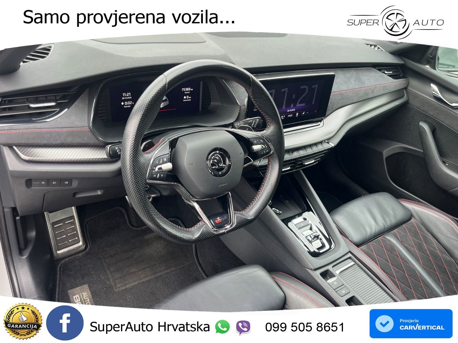 Škoda Octavia Combi RS 2.0 TDI (200 KS) DSG LED+GR SJED+ACC