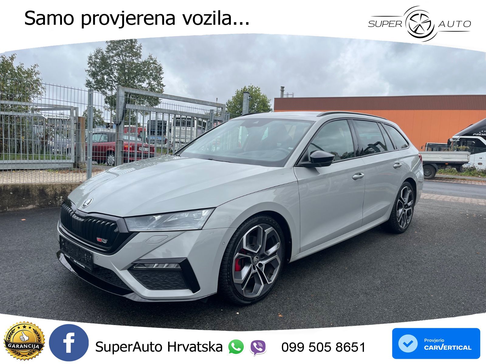Škoda Octavia Combi RS 2.0 TDI (200 KS) DSG LED+GR SJED+ACC