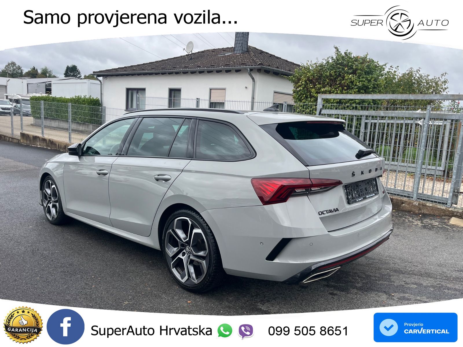 Škoda Octavia Combi RS 2.0 TDI (200 KS) DSG LED+GR SJED+ACC