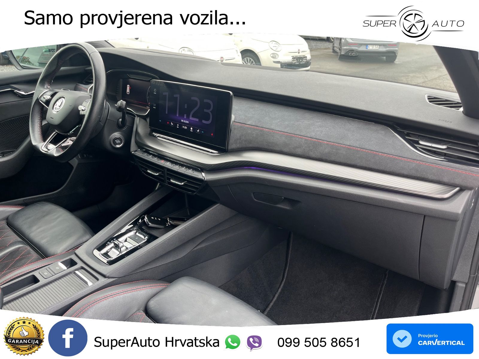 Škoda Octavia Combi RS 2.0 TDI (200 KS) DSG LED+GR SJED+ACC