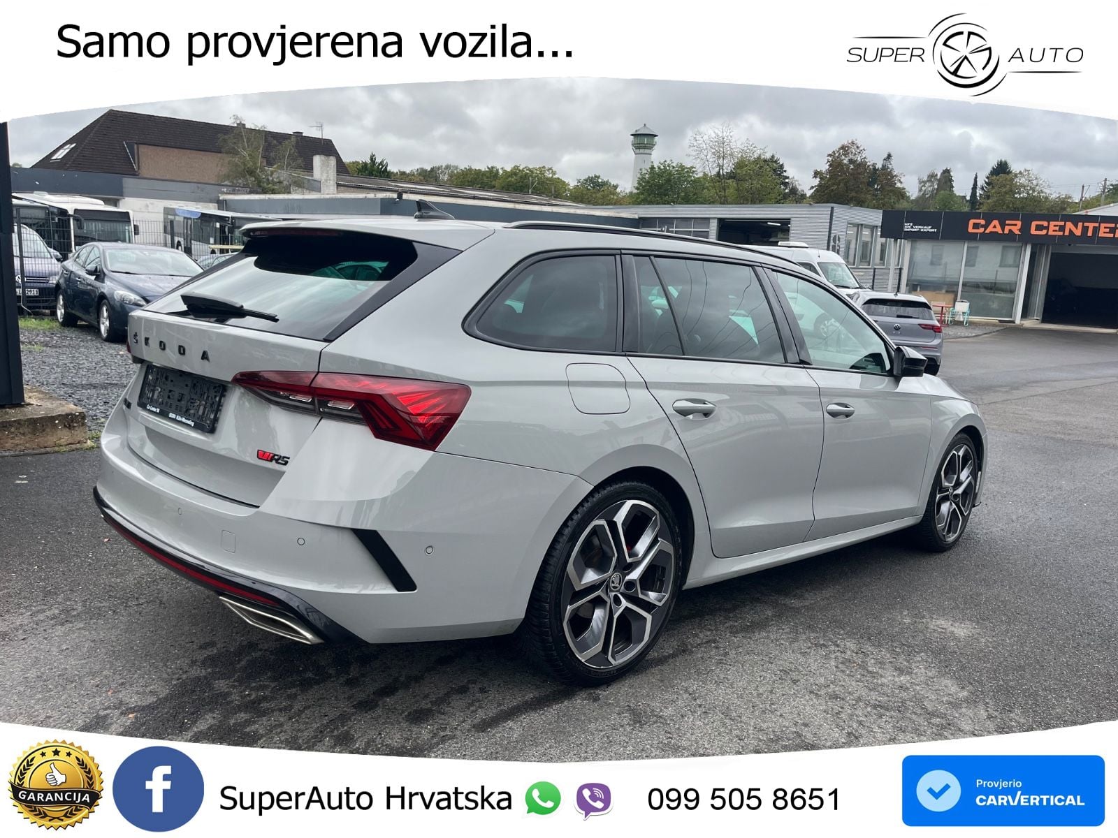 Škoda Octavia Combi RS 2.0 TDI (200 KS) DSG LED+GR SJED+ACC