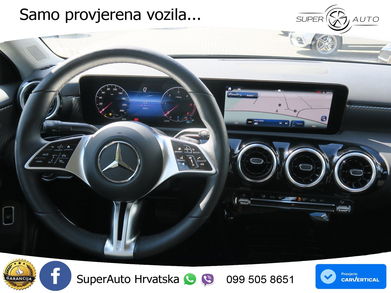 Mercedes-Benz A 180d 8G-DCT LED+GR SJED+ACC
