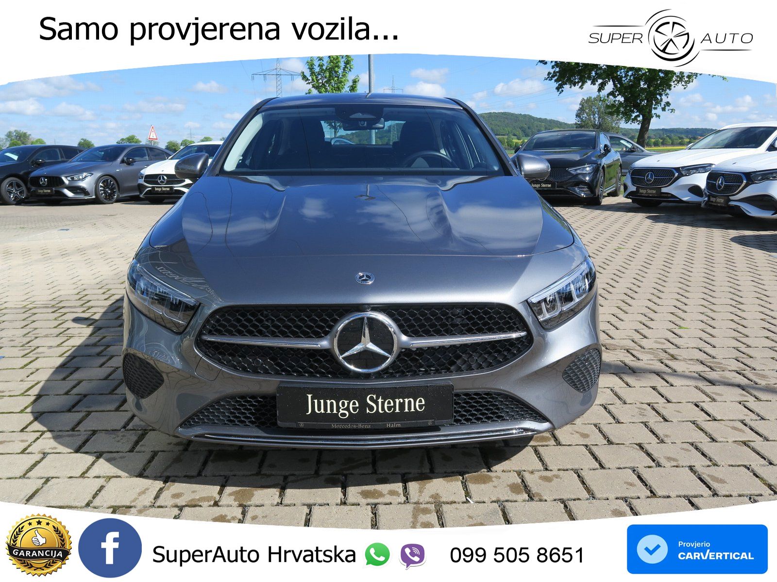 Mercedes-Benz A 180d 8G-DCT LED+GR SJED+ACC