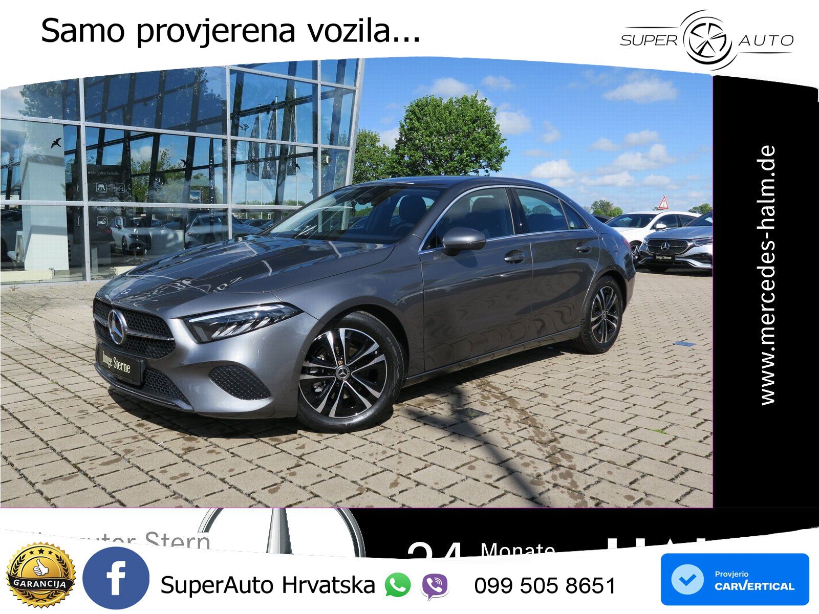 Mercedes-Benz A 180d 8G-DCT LED+GR SJED+ACC