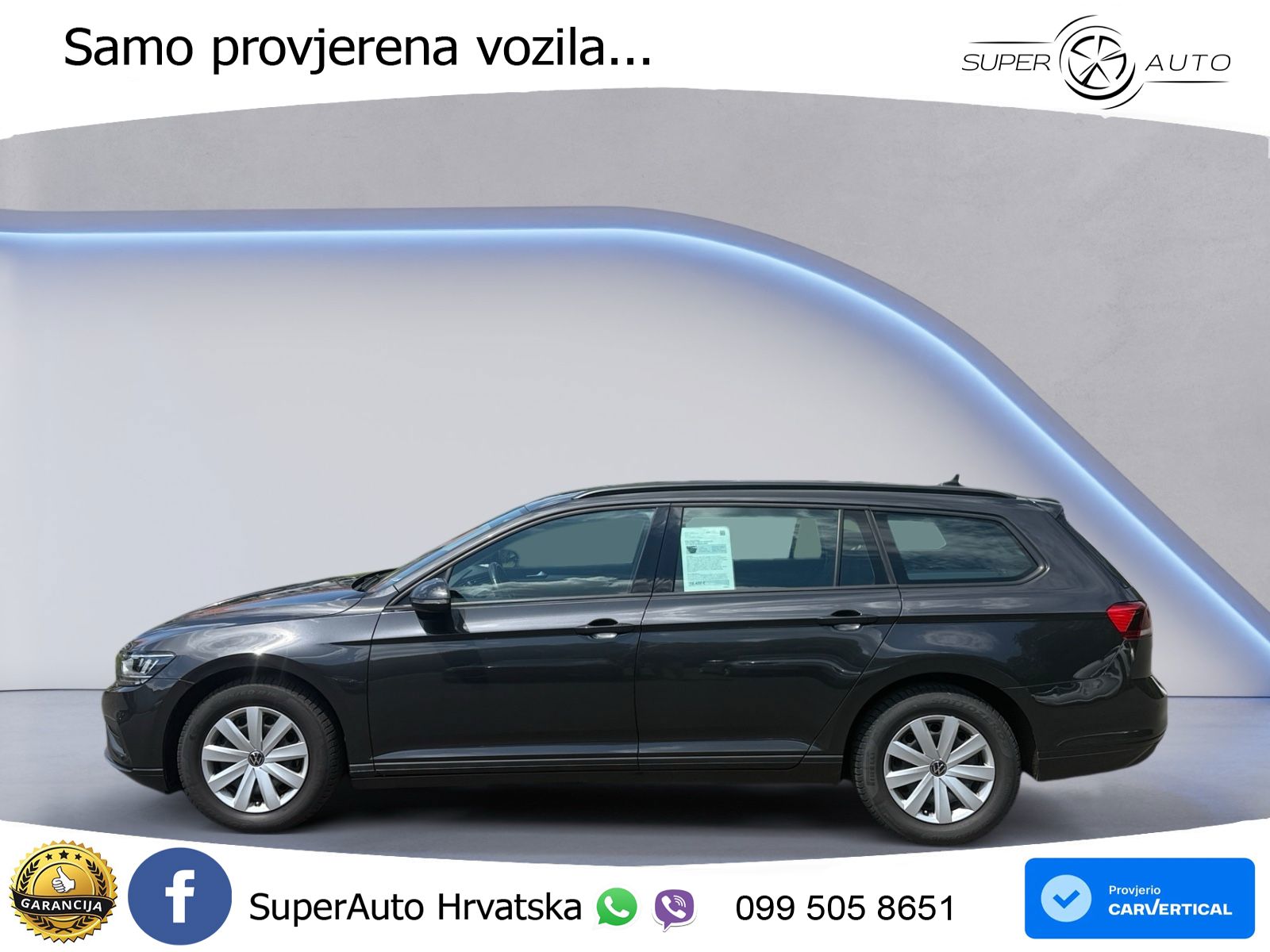 Volkswagen Passat Variant 2.0 TDI (122 KS) DSG LED+GR SJED+ACC