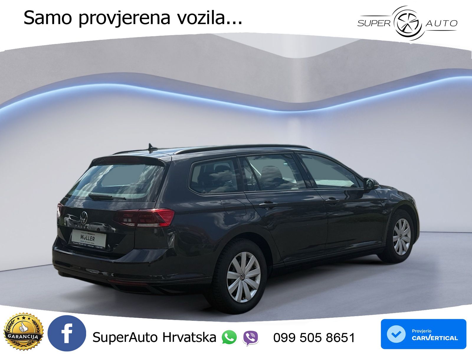 Volkswagen Passat Variant 2.0 TDI (122 KS) DSG LED+GR SJED+ACC