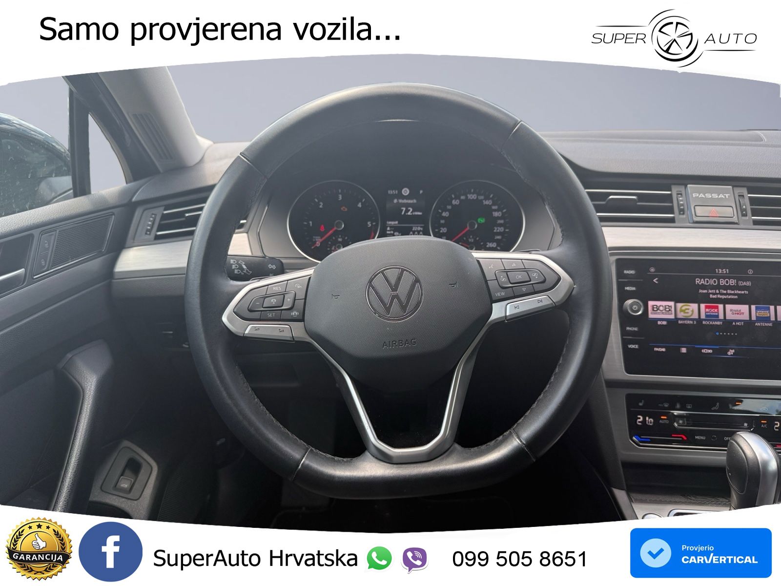 Volkswagen Passat Variant 2.0 TDI (122 KS) DSG LED+GR SJED+ACC