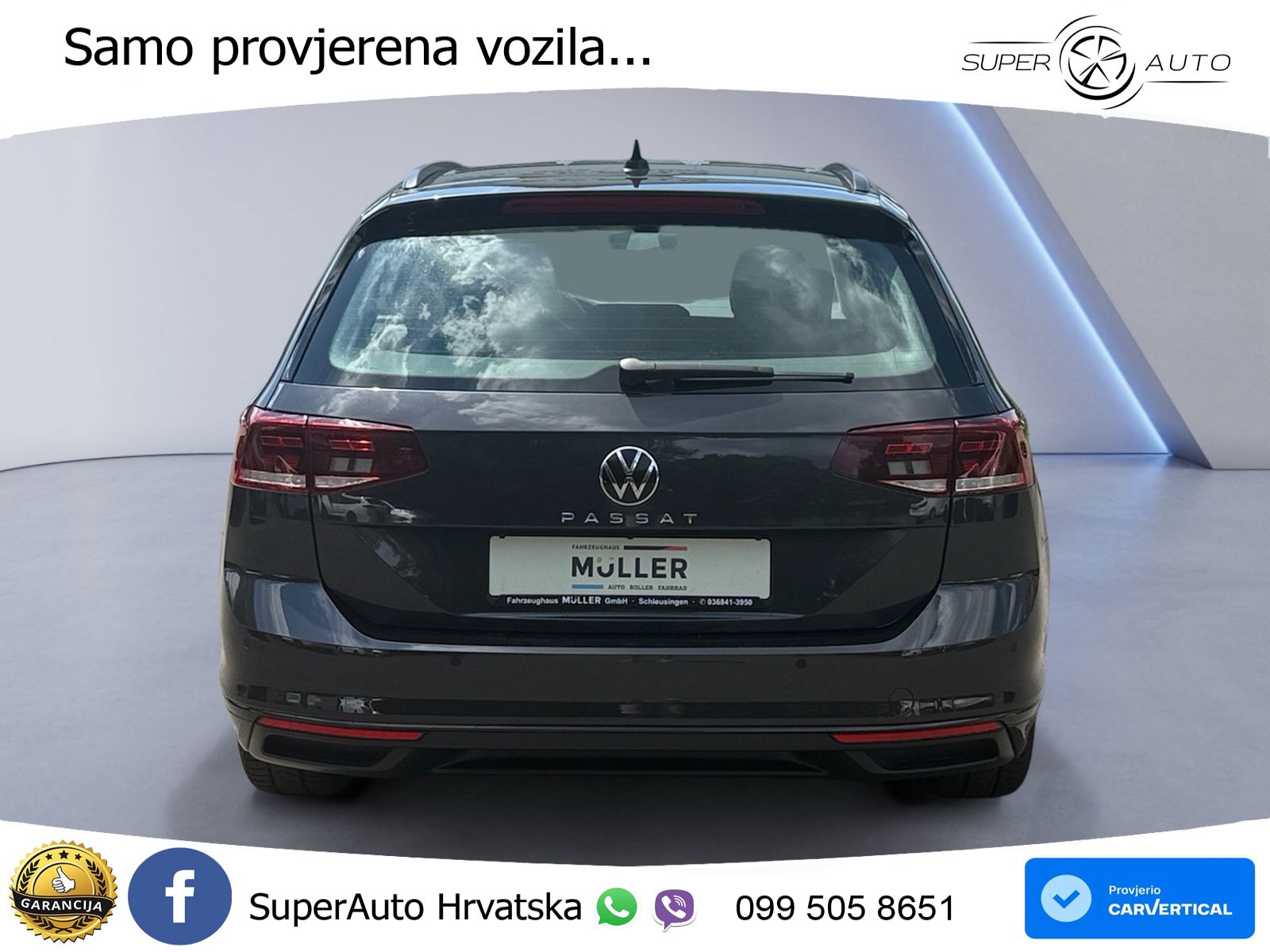 Volkswagen Passat Variant 2.0 TDI (122 KS) DSG LED+GR SJED+ACC