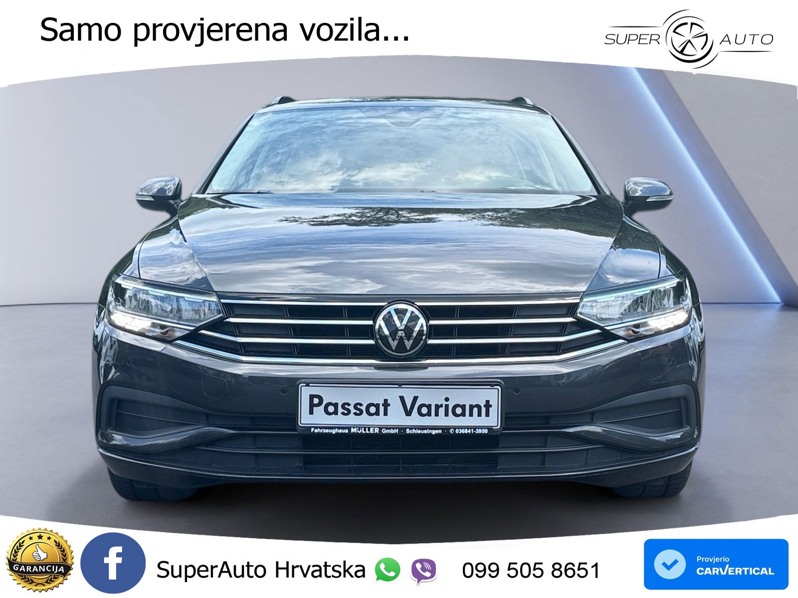 Volkswagen Passat Variant 2.0 TDI (122 KS) DSG LED+GR SJED+ACC