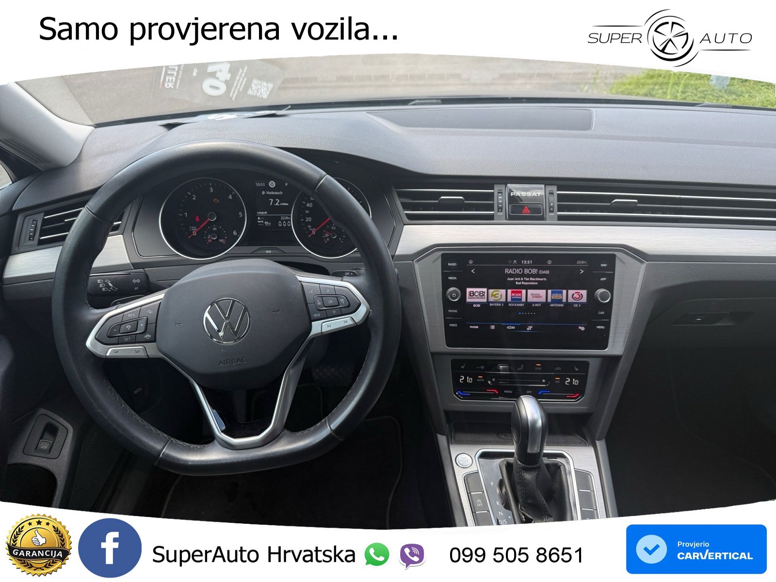 Volkswagen Passat Variant 2.0 TDI (122 KS) DSG LED+GR SJED+ACC