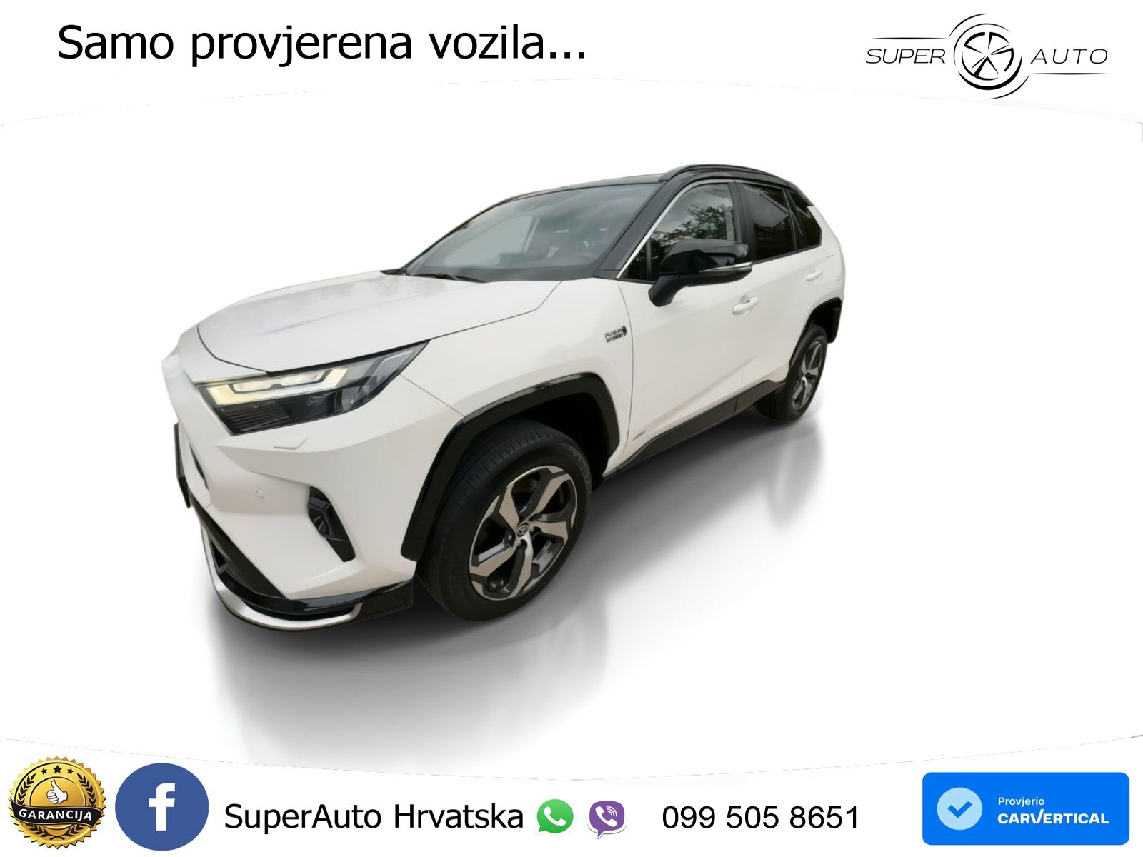 Toyota RAV4 2.5 D-4S (306 KS) Hybrid AWD-i e-CVT LED+GR SJED+ACC