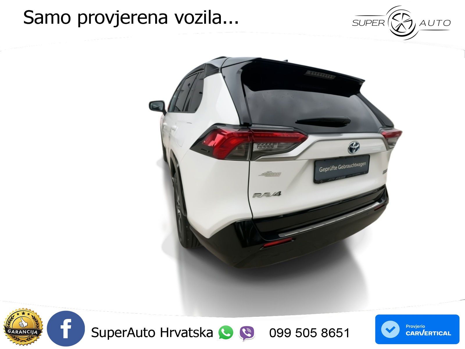 Toyota RAV4 2.5 D-4S (306 KS) Hybrid AWD-i e-CVT LED+GR SJED+ACC