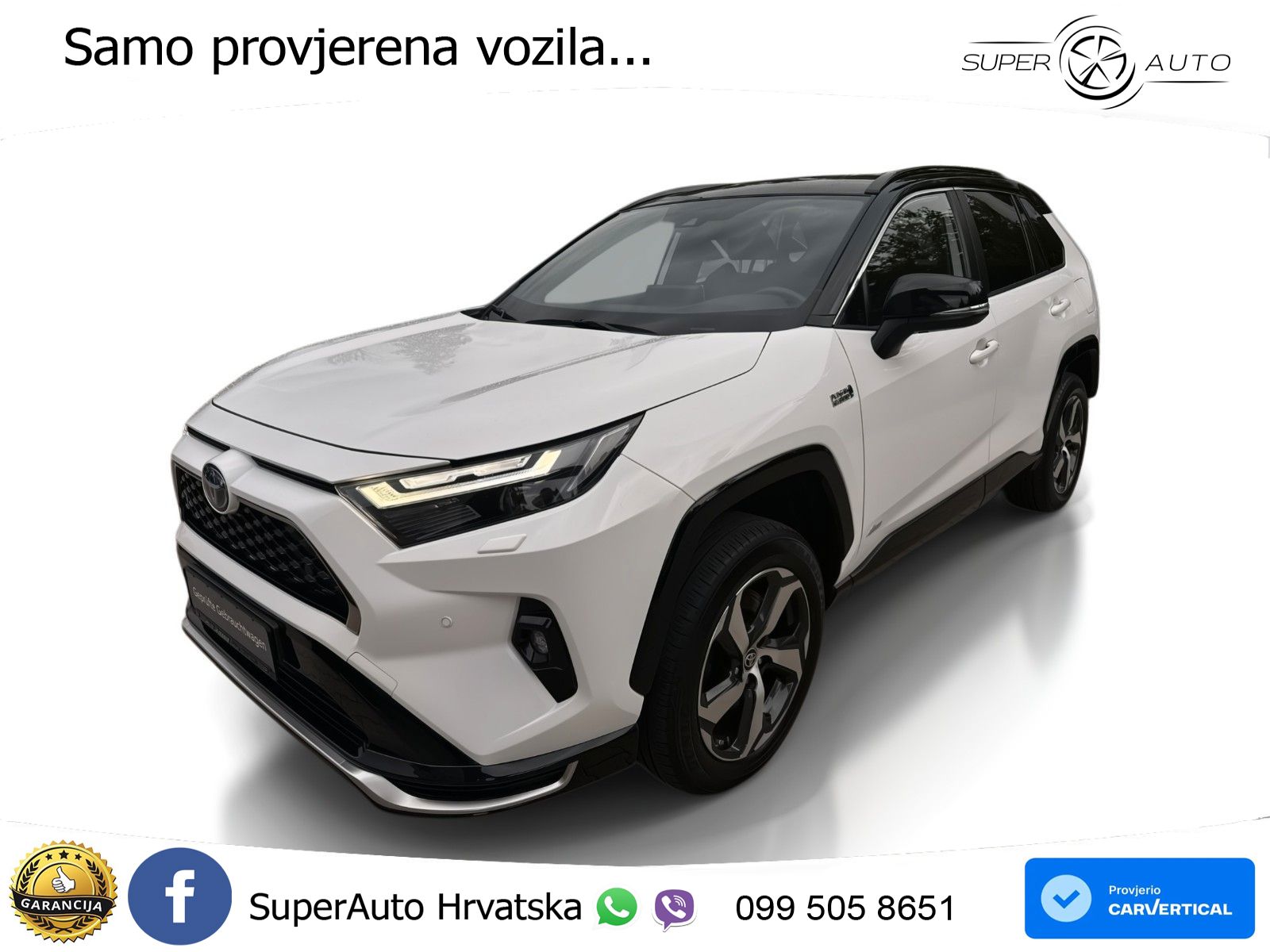 Toyota RAV4 2.5 D-4S (306 KS) Hybrid AWD-i e-CVT LED+GR SJED+ACC
