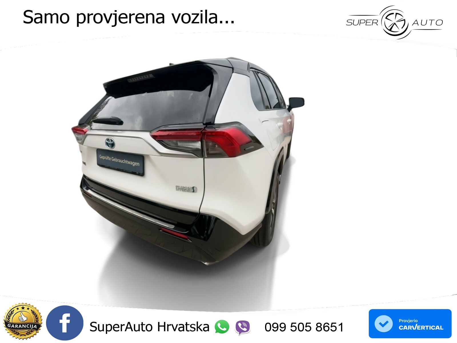 Toyota RAV4 2.5 D-4S (306 KS) Hybrid AWD-i e-CVT LED+GR SJED+ACC