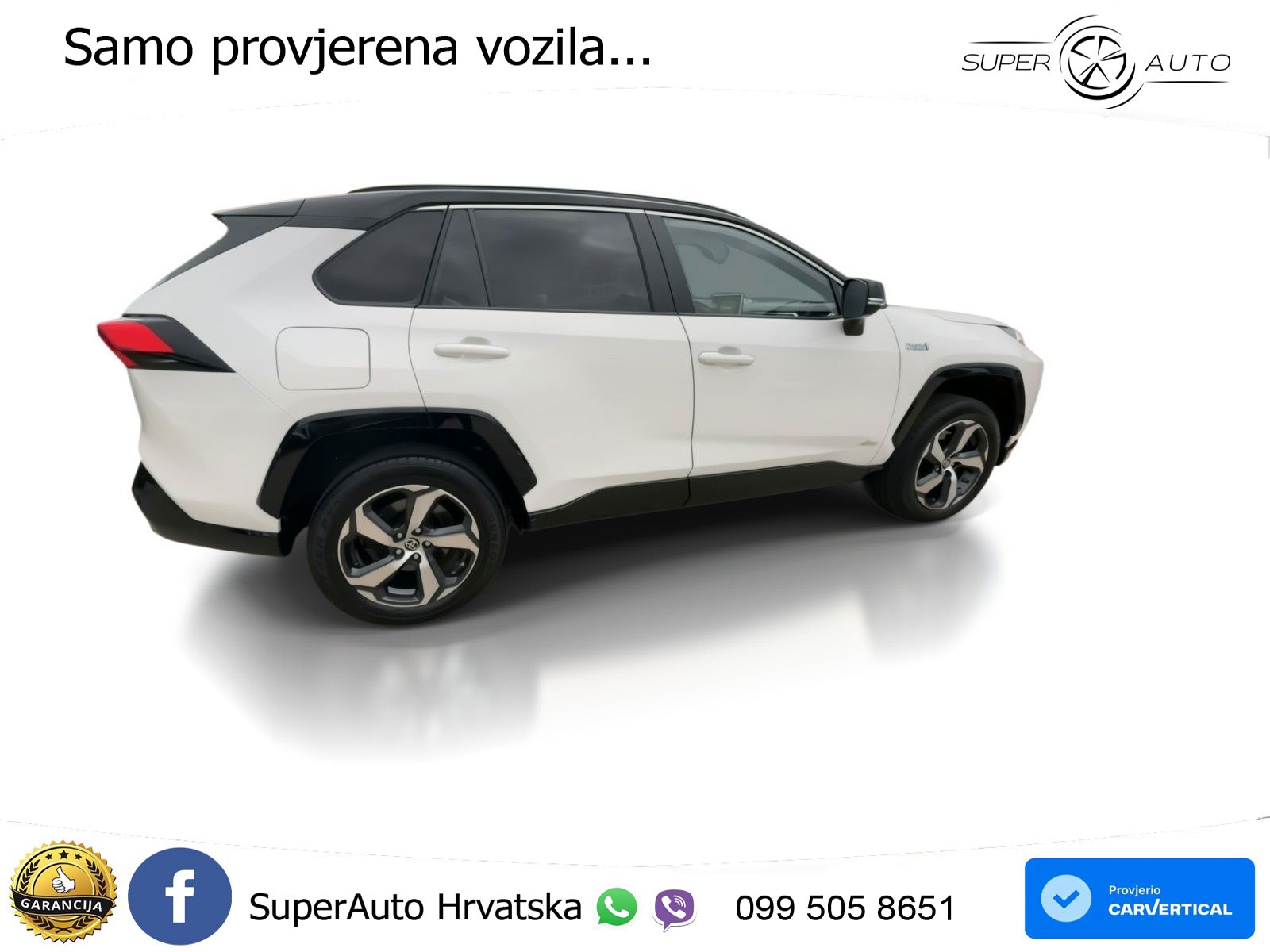 Toyota RAV4 2.5 D-4S (306 KS) Hybrid AWD-i e-CVT LED+GR SJED+ACC