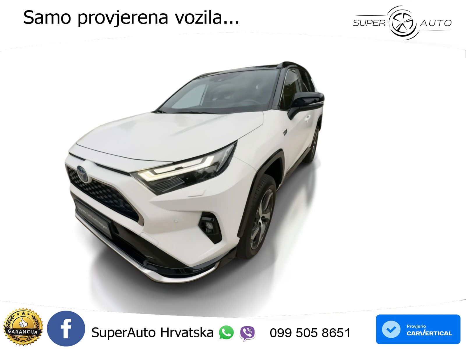 Toyota RAV4 2.5 D-4S (306 KS) Hybrid AWD-i e-CVT LED+GR SJED+ACC