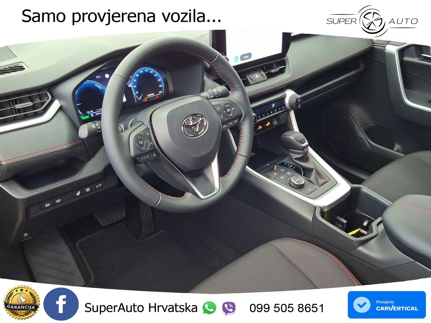Toyota RAV4 2.5 (306 KS) Hybrid AWD-i eCVT LED+GR SJED+ACC