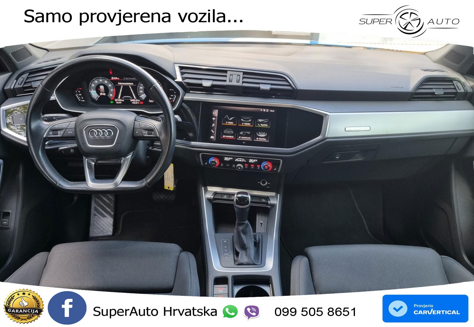 Audi Q3 40 TFSI (190 KS) quattro S tronic S line