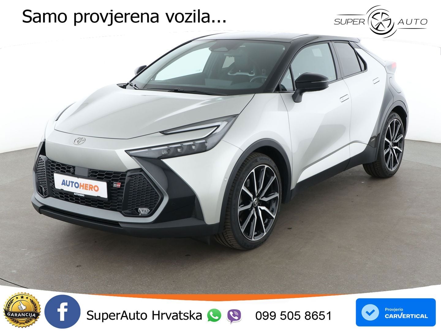 Toyota C-HR 2.0 (198 KS) Hybrid AWD e-CVT GR Sport LED+GR SJED+ACC