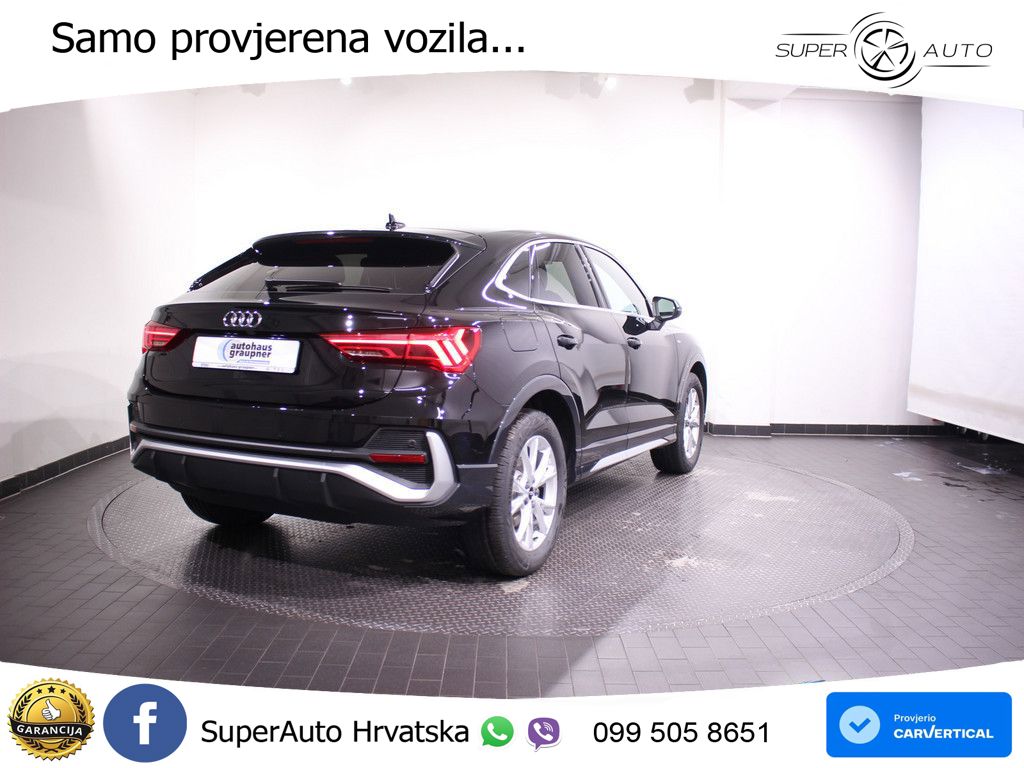 Audi Q3 II Sportback 35 TFSI (150 KS) S tronic S line