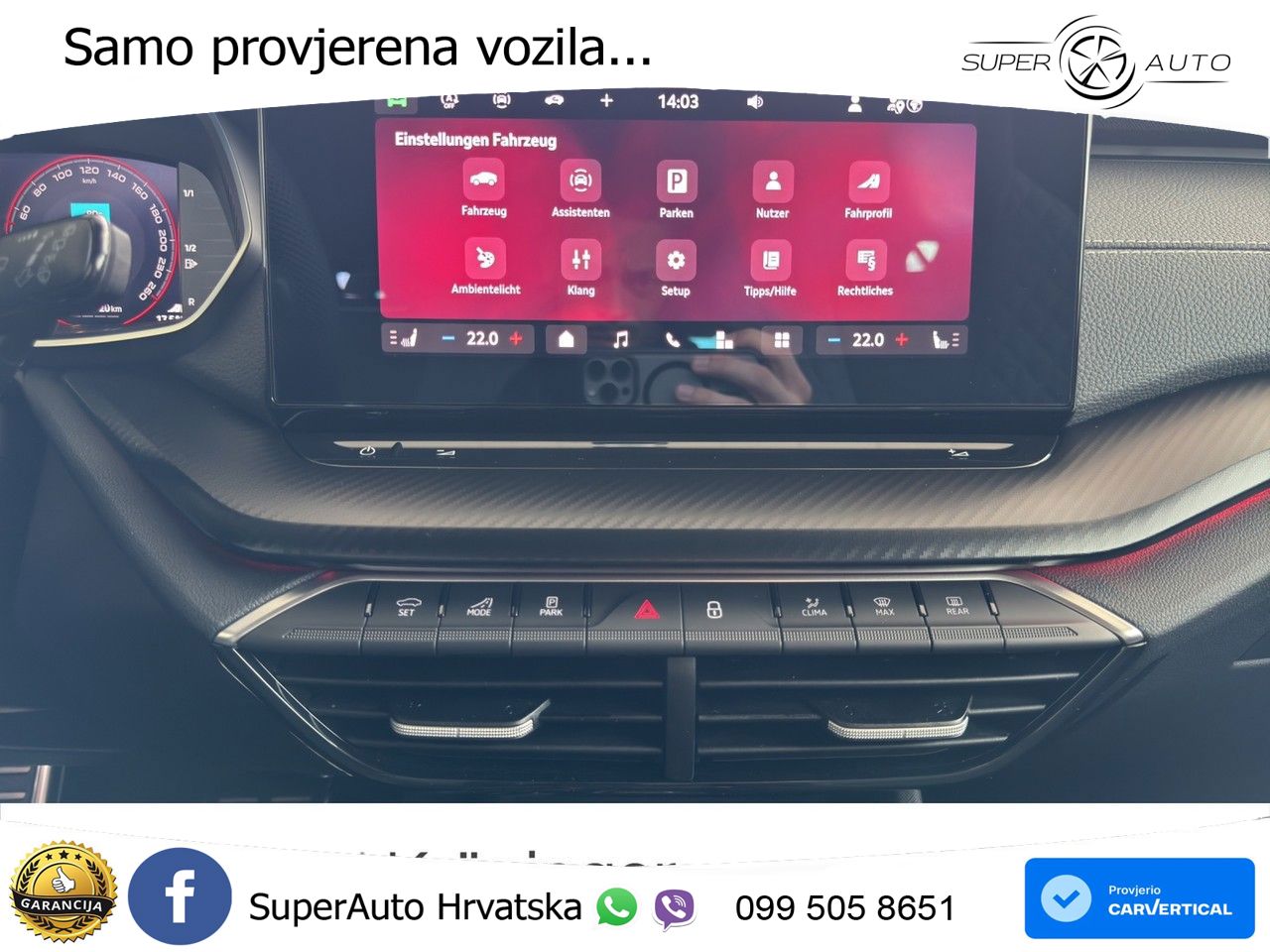 Škoda Octavia Combi 1.5 TSI (150 KS) DSG SportLine LED+GR SJED+ACC