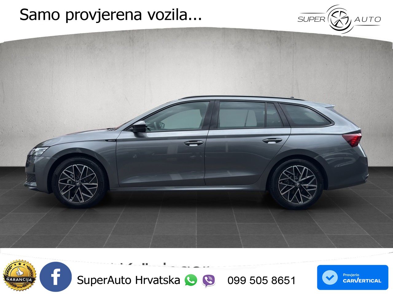 Škoda Octavia Combi 1.5 TSI (150 KS) DSG SportLine LED+GR SJED+ACC