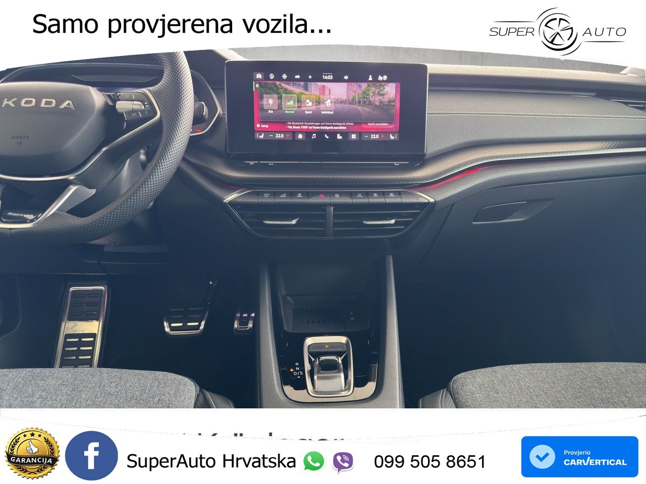 Škoda Octavia Combi 1.5 TSI (150 KS) DSG SportLine LED+GR SJED+ACC