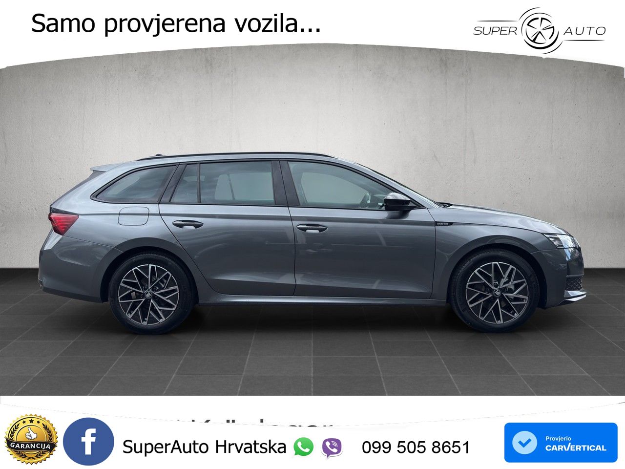Škoda Octavia Combi 1.5 TSI (150 KS) DSG SportLine LED+GR SJED+ACC