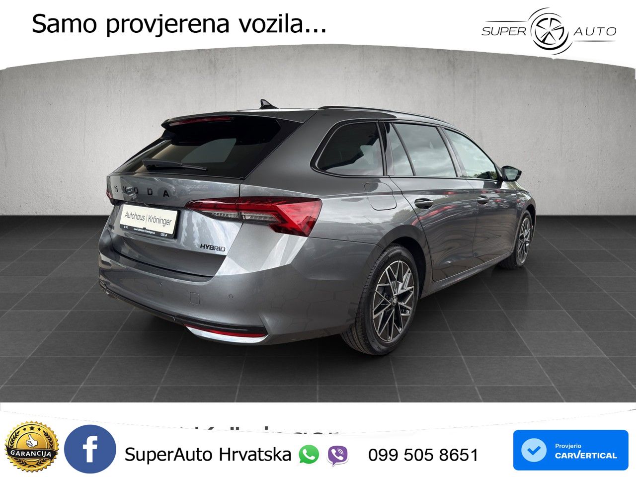 Škoda Octavia Combi 1.5 TSI (150 KS) DSG SportLine LED+GR SJED+ACC