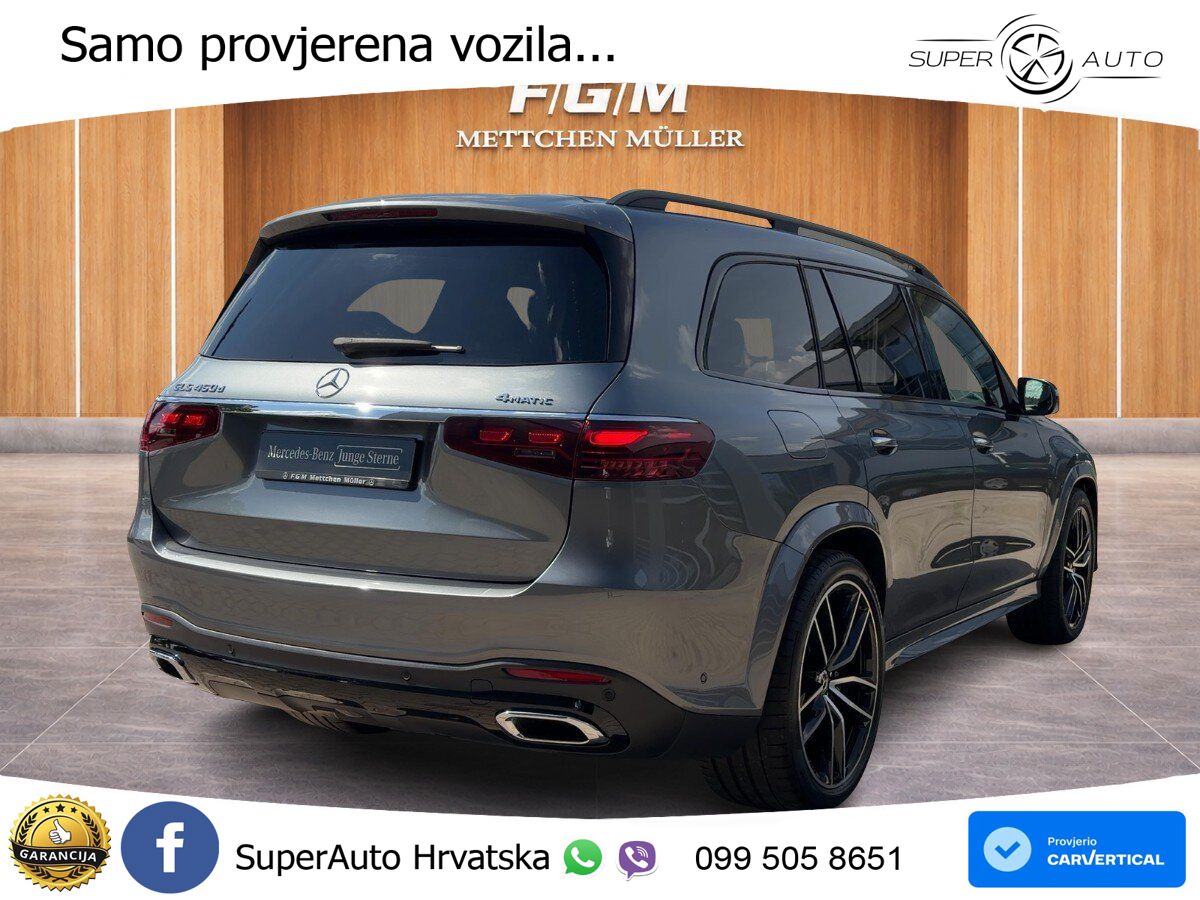 Mercedes-Benz GLS GLS 450d EQ Boost 4MATIC 9G-TRONIC AMG ZRAČNI+ACC+GR SJED+360+PANO