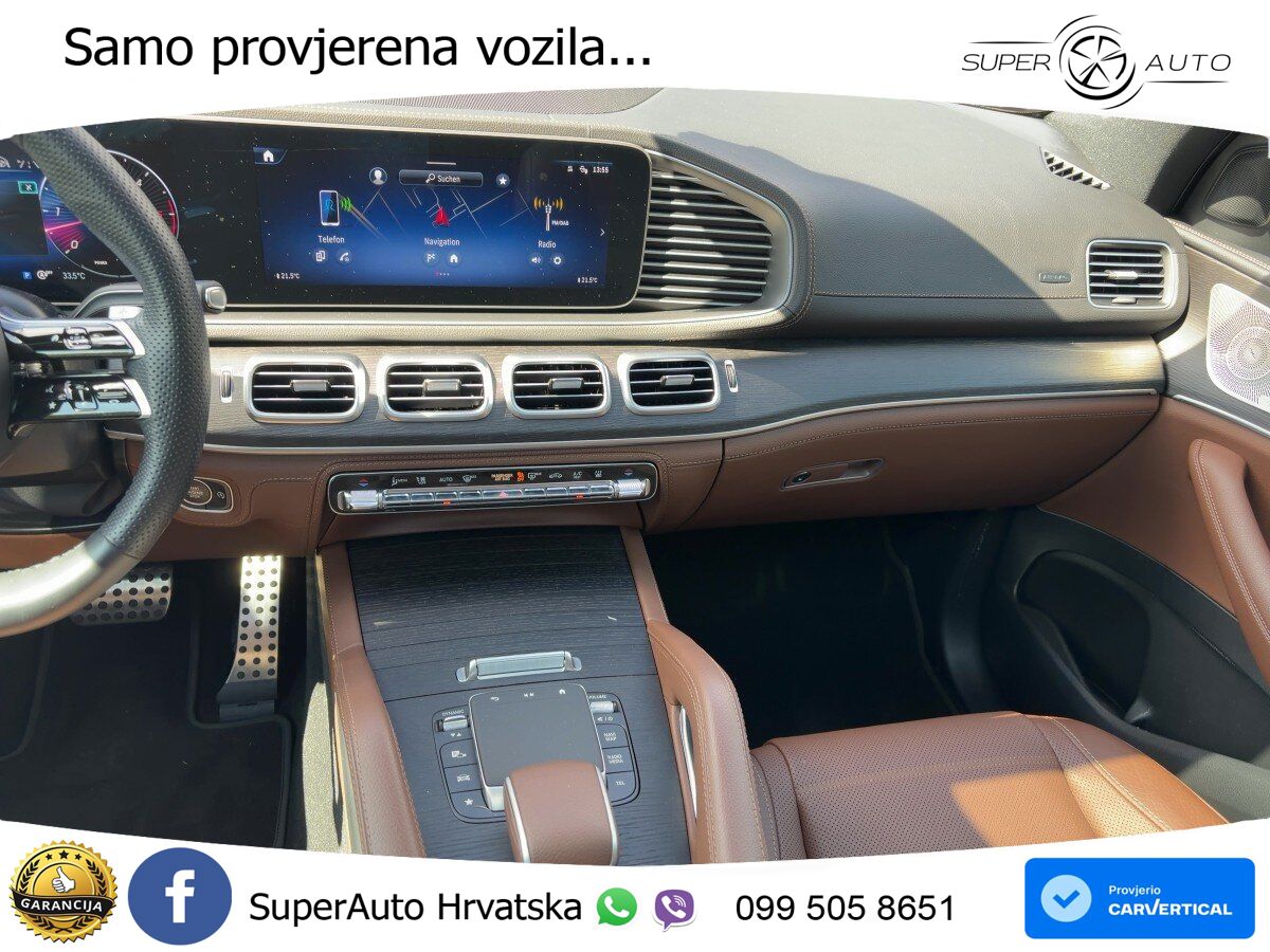 Mercedes-Benz GLS GLS 450d EQ Boost 4MATIC 9G-TRONIC AMG ZRAČNI+ACC+GR SJED+360+PANO