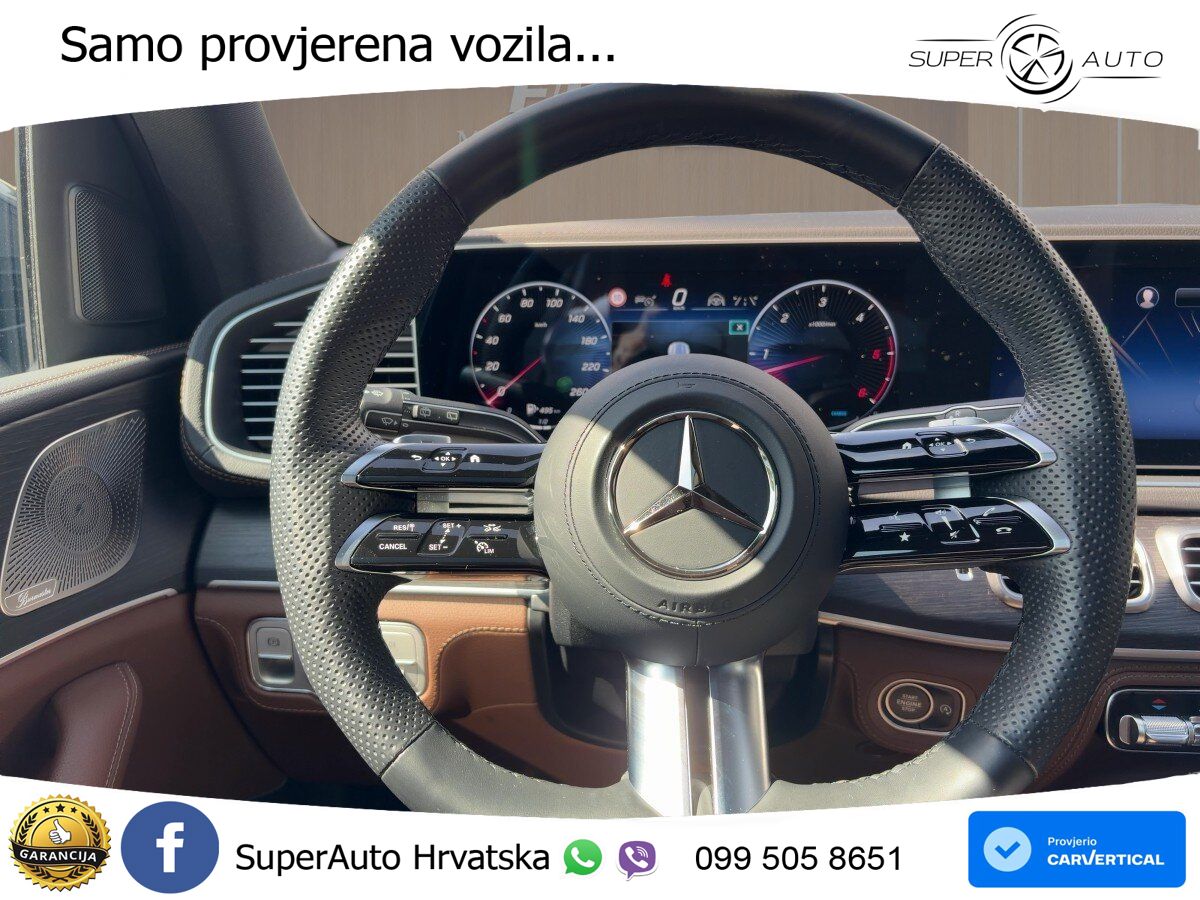 Mercedes-Benz GLS GLS 450d EQ Boost 4MATIC 9G-TRONIC AMG ZRAČNI+ACC+GR SJED+360+PANO