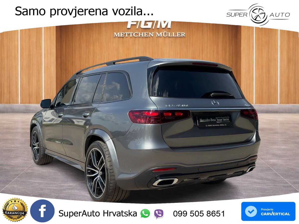 Mercedes-Benz GLS GLS 450d EQ Boost 4MATIC 9G-TRONIC AMG ZRAČNI+ACC+GR SJED+360+PANO