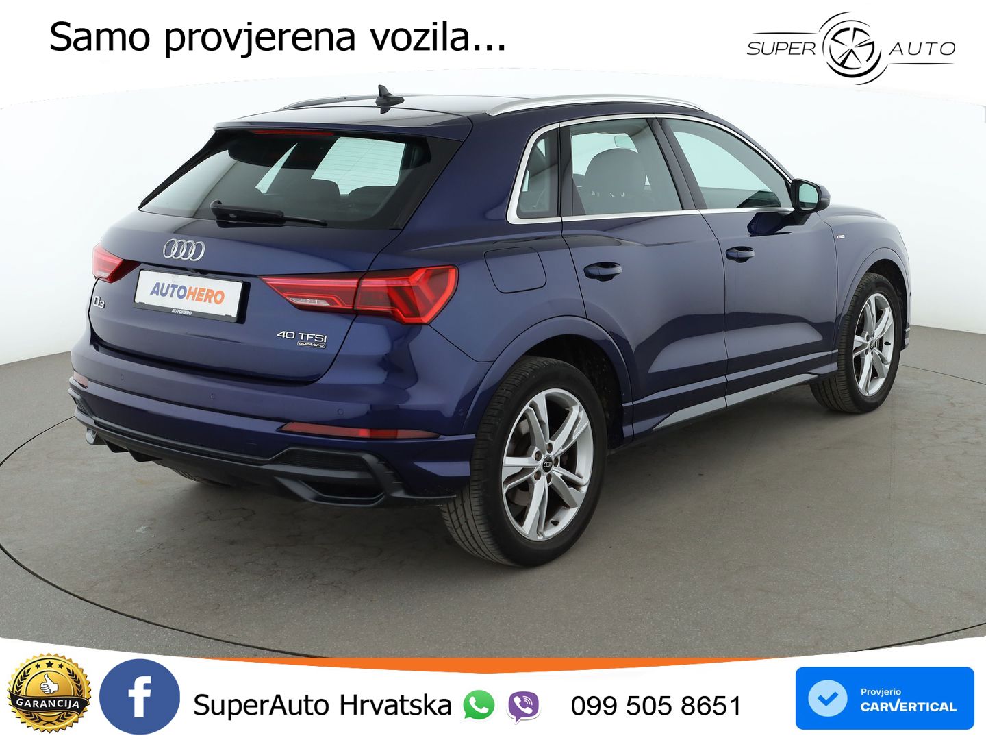 Audi Q3 40 TFSI (190 KS) quattro S tronic S line