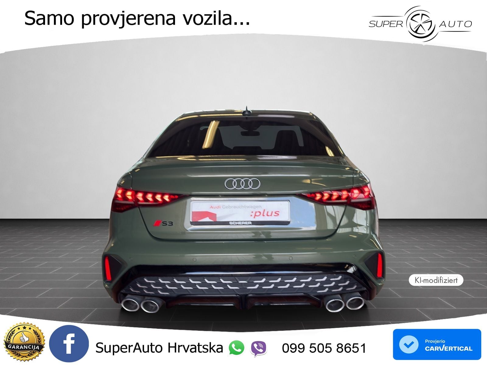 Audi S3 Limuzina 2.0 TFSI (333 KS) quattro S tronic