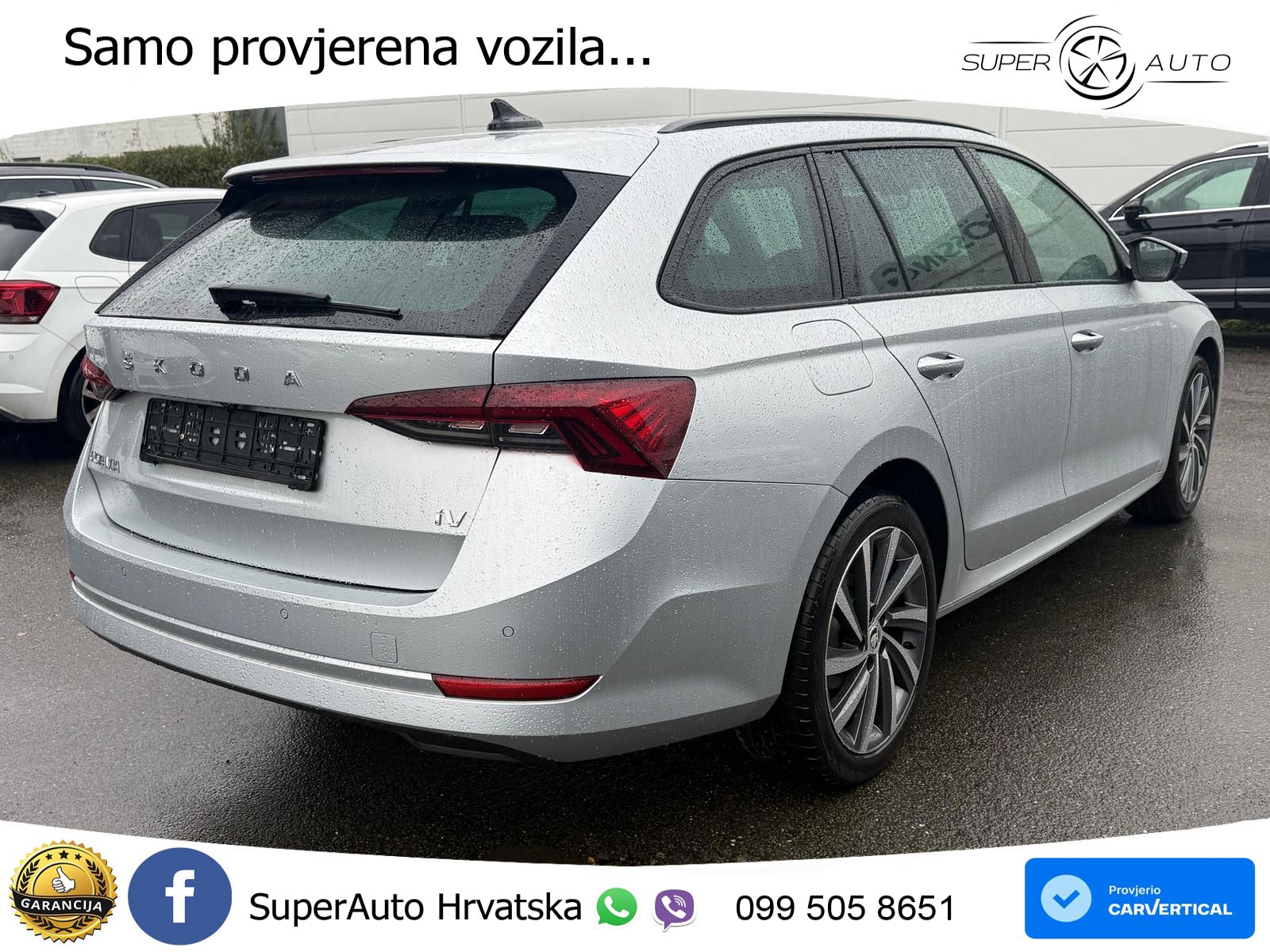 Škoda Octavia Combi iV 1.4 TSI (204 KS) DSG LED+GR SJED+ACC