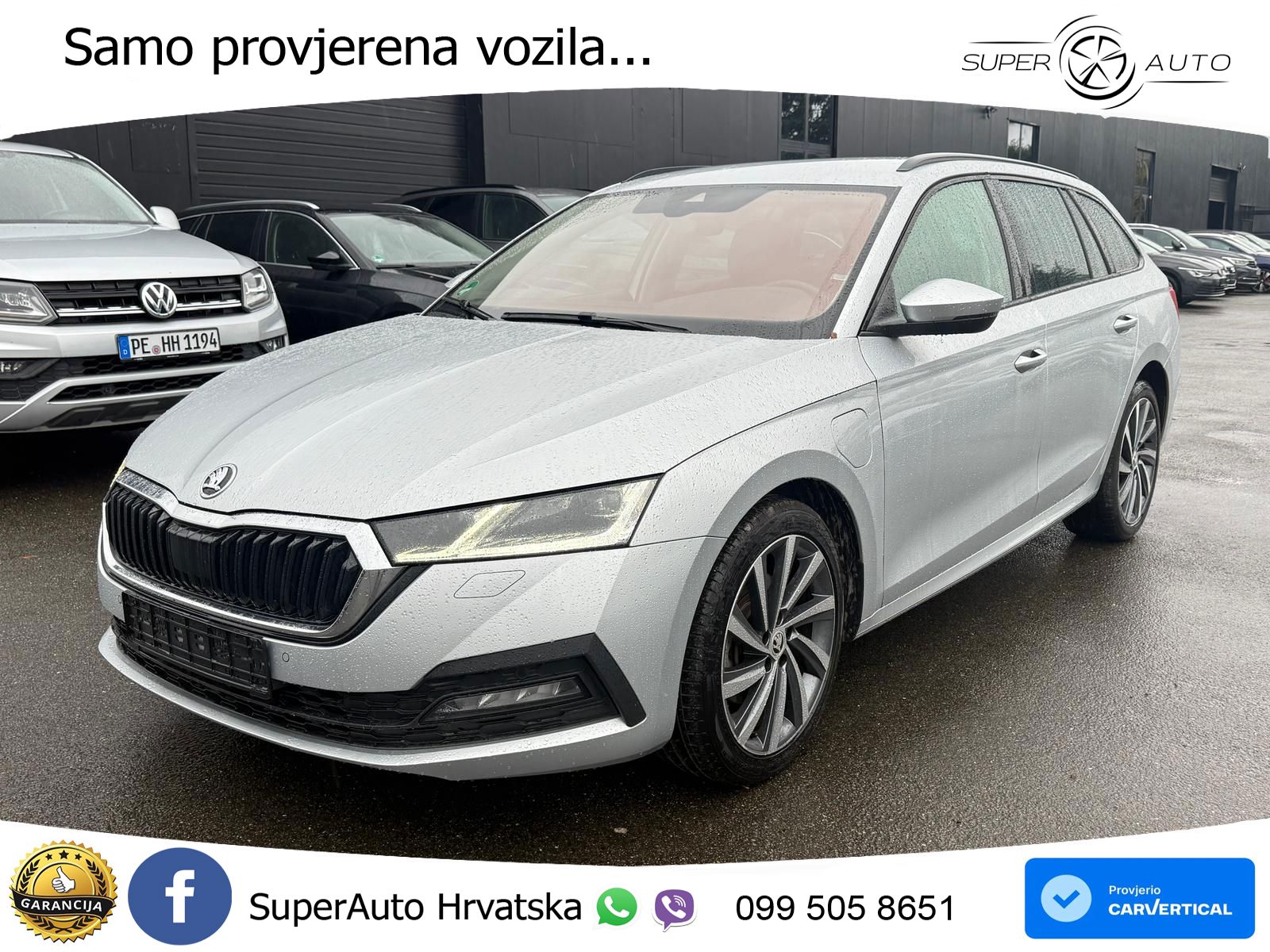 Škoda Octavia Combi iV 1.4 TSI (204 KS) DSG LED+GR SJED+ACC