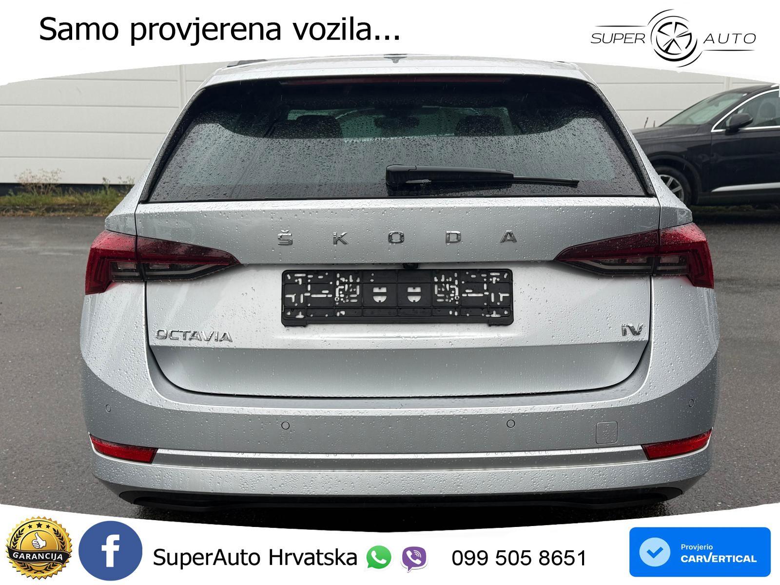 Škoda Octavia Combi iV 1.4 TSI (204 KS) DSG LED+GR SJED+ACC