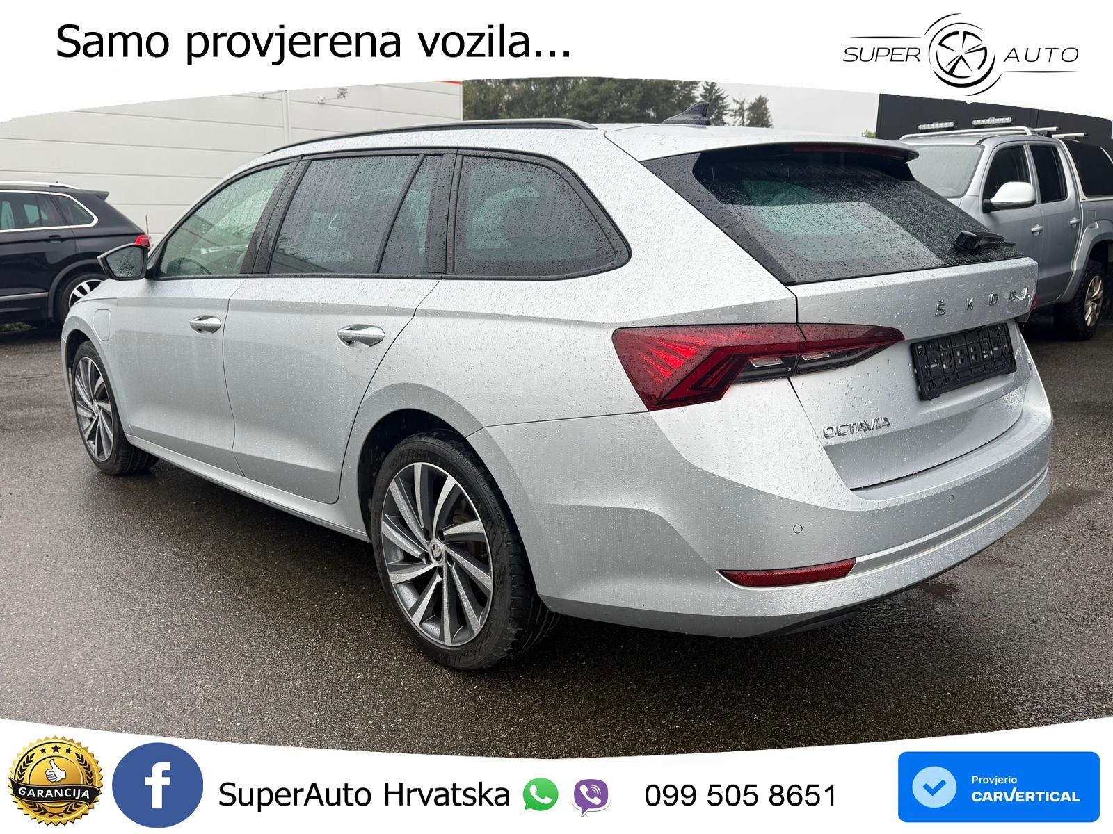 Škoda Octavia Combi iV 1.4 TSI (204 KS) DSG LED+GR SJED+ACC