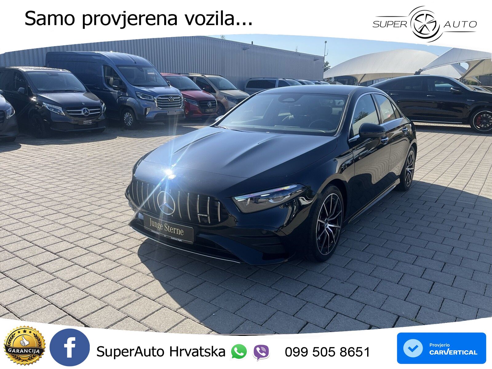 Mercedes-Benz AMG A 35 4MATIC AMG SPEEDSHIFT DCT LED+GR SJED+ACC
