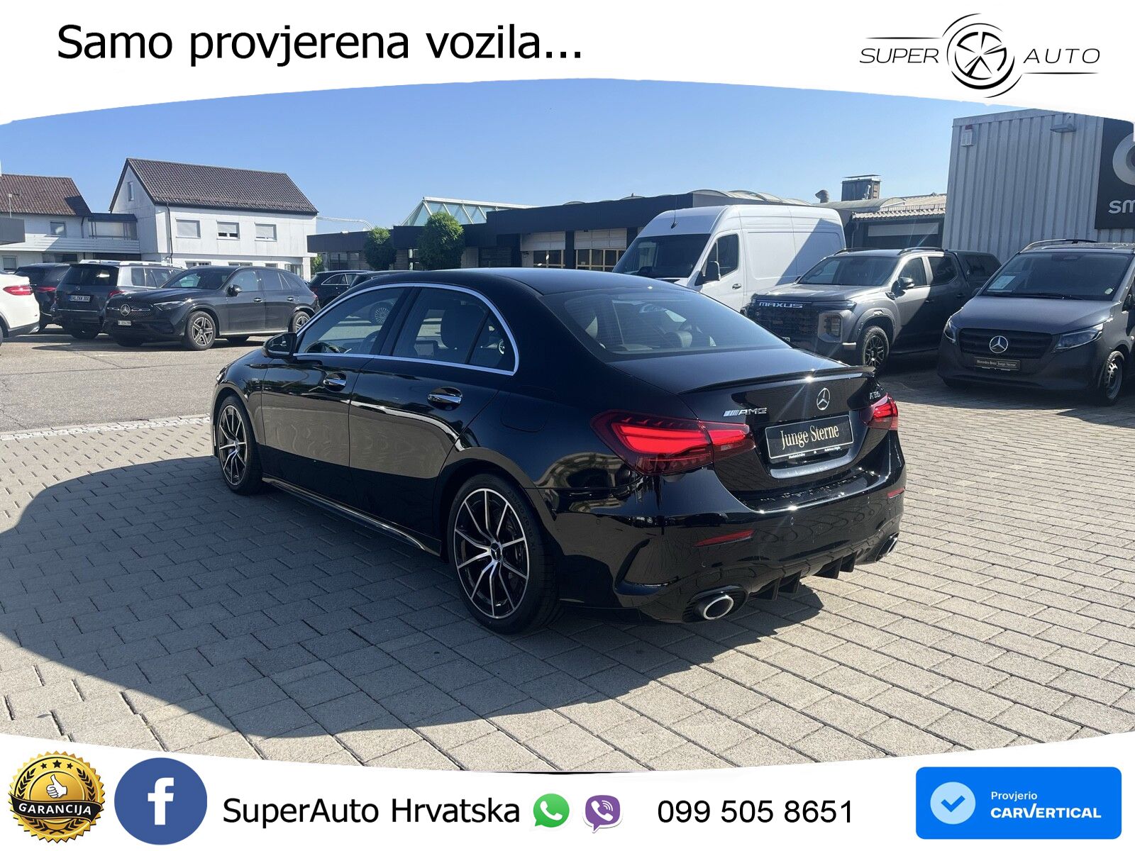 Mercedes-Benz AMG A 35 4MATIC AMG SPEEDSHIFT DCT LED+GR SJED+ACC
