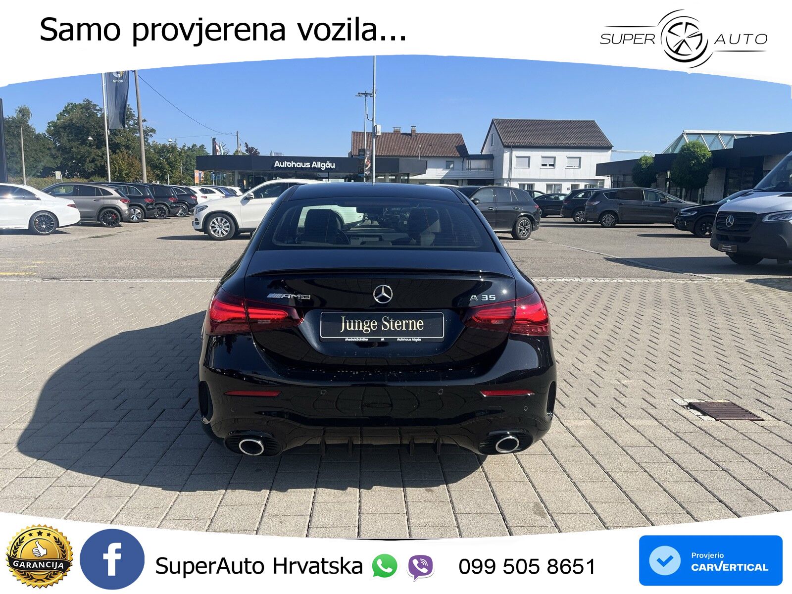 Mercedes-Benz AMG A 35 4MATIC AMG SPEEDSHIFT DCT LED+GR SJED+ACC