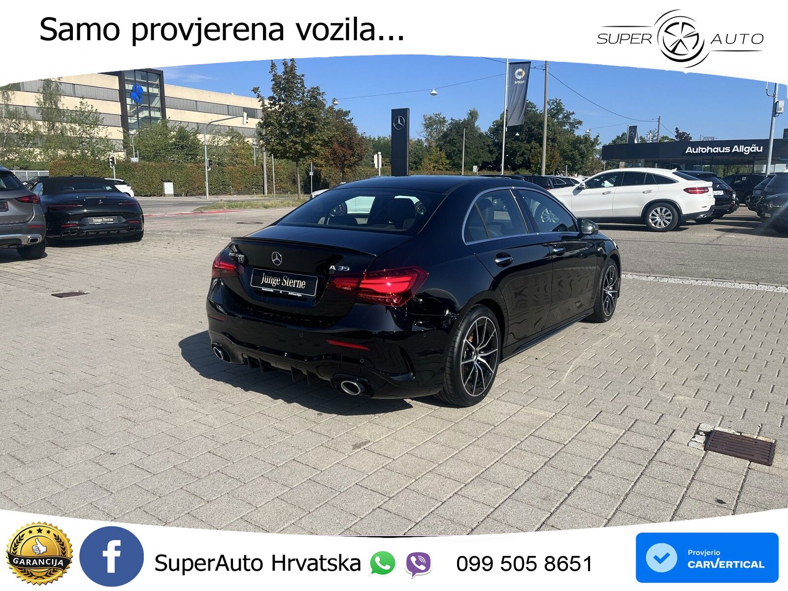 Mercedes-Benz AMG A 35 4MATIC AMG SPEEDSHIFT DCT LED+GR SJED+ACC