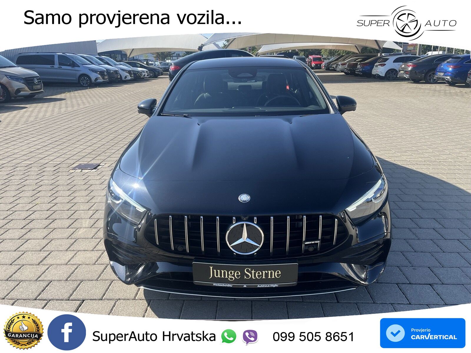Mercedes-Benz AMG A 35 4MATIC AMG SPEEDSHIFT DCT LED+GR SJED+ACC