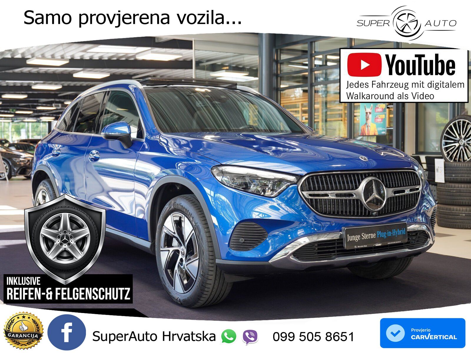 Mercedes GLC 400e (381 KS) 4MATIC 9G-TRONIC Avantgarde LED+GR SJED+ACC