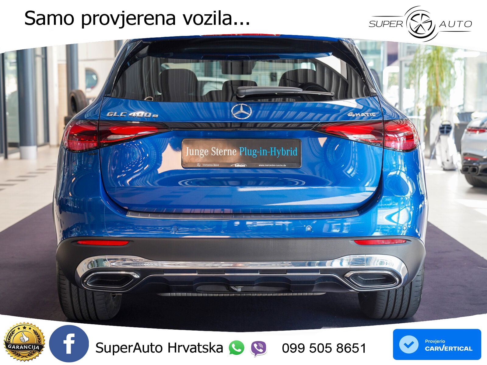 Mercedes GLC 400e (381 KS) 4MATIC 9G-TRONIC Avantgarde LED+GR SJED+ACC