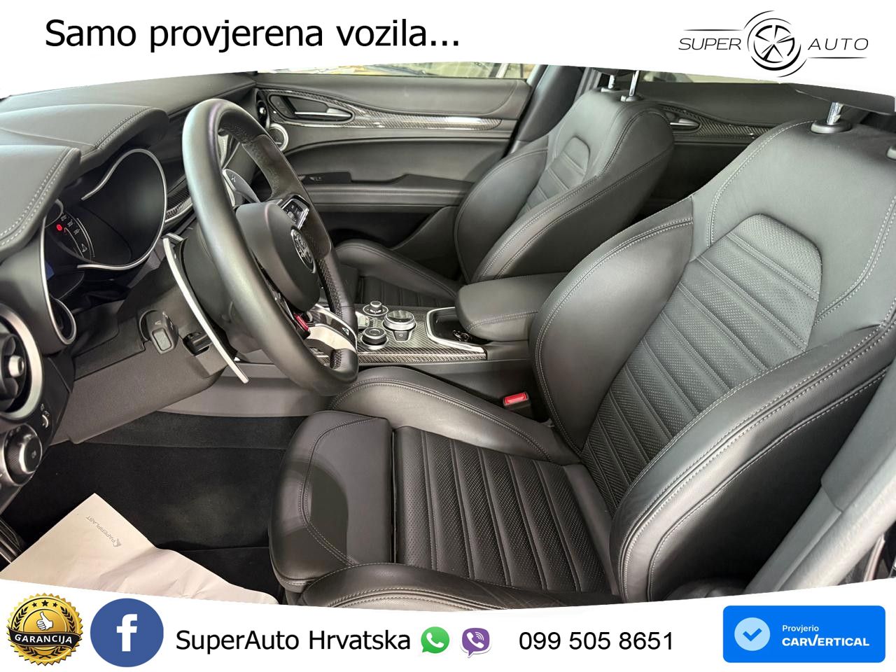 Alfa Romeo Stelvio Quadrifoglio 2.9 V6 Bi-Turbo (520 KS) Q4 Automatic LED+GR SJED+ACC