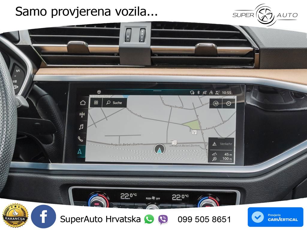 Audi Q3 40 TDI (200 KS) quattro S tronic 2x S line LED+GR SJED+ACC