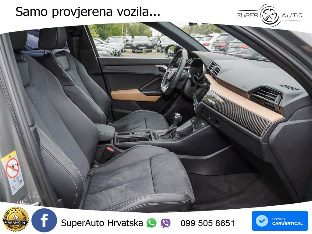 Audi Q3 40 TDI (200 KS) quattro S tronic 2x S line LED+GR SJED+ACC
